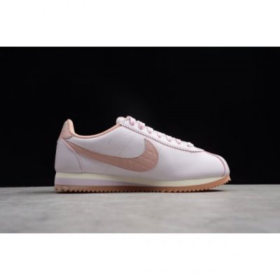 Nike Bayan Classic Cortez Leather Lux Pearl Pembe Lifestyle Ayakkabı Türkiye - NBML5GK8